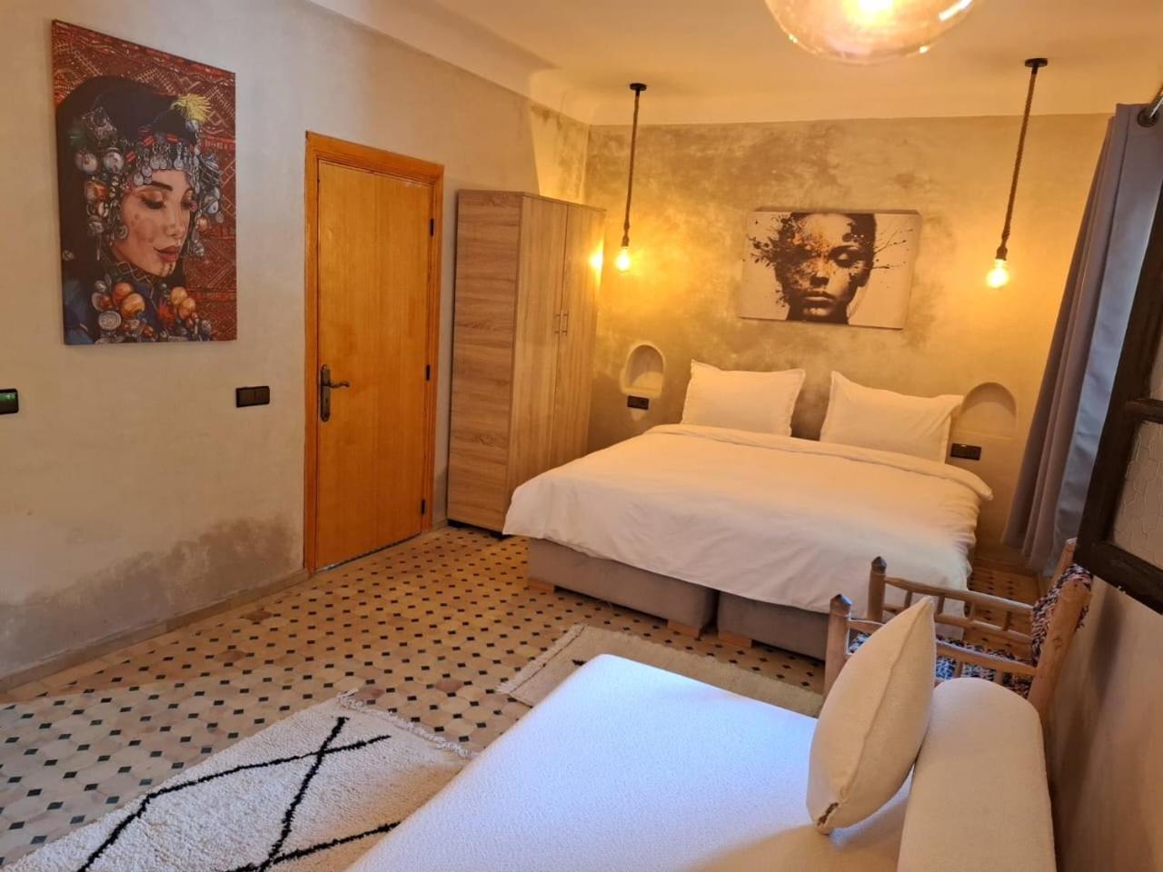 Duplex Riad Abjaou Marrakesh Værelse billede