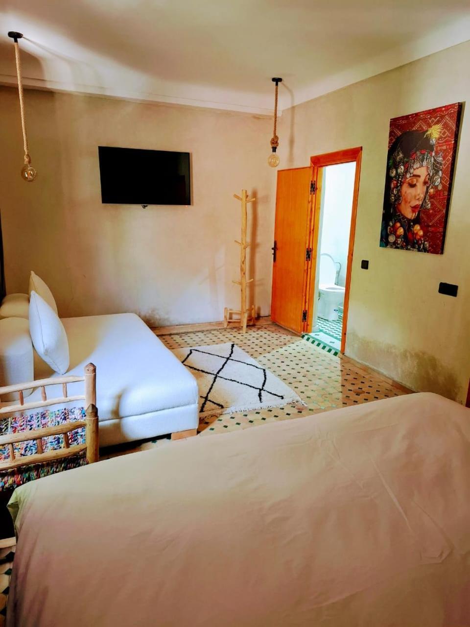 Duplex Riad Abjaou Marrakesh Værelse billede